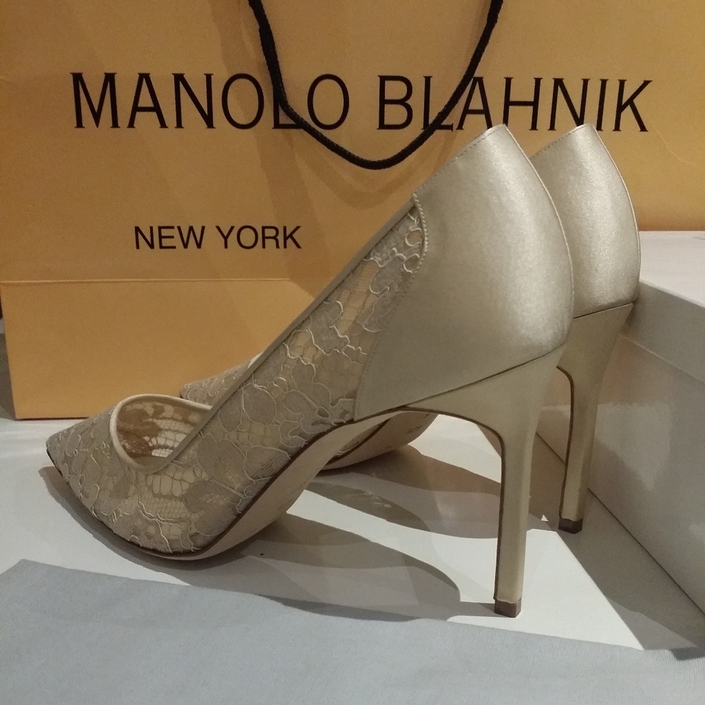Manolo Blahnik - bb90 Lace